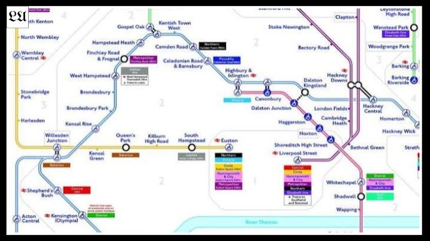 London Overground Map 2026 TFL Routes Stations and Travel Tips 